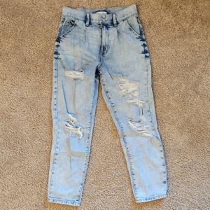 SO High Rise Mom Jeans